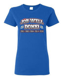 Ladies Job Well Done World Champion New England Football Sports DT T-Shirt Tee