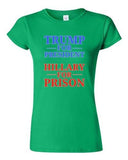 Junior Trump for President Hillary For Prison USA 2016 Political DT T-Shirt Tee