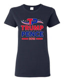 Ladies TP Trump Pence 2016 Vote for President USA Election (A) DT T-Shirt Tee