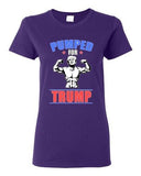 Ladies Pumped For Trump Vote President 2016 Campaign Political DT T-Shirt Tee