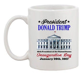 Donald Trump White House Inauguration Day 45th President DT Coffee 11 Oz Mug