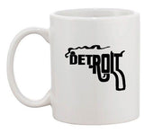 Detroit Smoking Gun Philadelphia Sunny Smoke Piston TV Ceramic White Coffee Mug