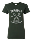 Ladies Hannibals Family Restaurant Love To Have You For Dinner DT T-Shirt Tee