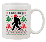 I Believe Sasquatch Big Foot Yeti Ugly Christmas Gift Funny DT Coffee 11 Oz Mug