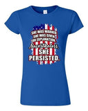 Junior She Was Warned Given Explanation Nevertheless She Persisted DT T-Shirt