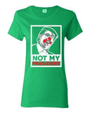 Ladies Trump Clown Not My President Anti Trump Election 2016 DT T-Shirt Tee