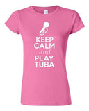 City Shirts Junior Keep Calm And Play Tuba Brass Music Lover DT T-Shirt Tee