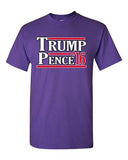 Trump Pence 2016 Vote Support Campaign Election America USA DT Adult T-Shirt Tee