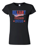 Junior Hilliary Prison 2016 Hillary Liar Flag President Political DT T-Shirt Tee