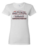 Ladies Job Well Done World Champion New England Football Sports DT T-Shirt Tee