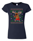 Junior Rudolph Gangsta Sleigh Reindeer Cool Ugly Christmas Funny DT T-Shirt Tee