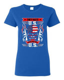 Ladies They Hate U.S Cause They Ain't U.S America Patriotic DT T-Shirt Tee