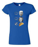 Junior No For Trump No For Hillary Yes For Tacos President 2016 DT T-Shirt Tee