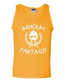 Behold Fartacus Fart Sparta Army Warrior Movie Funny Parody DT Adult Tank Top