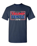 Trump Pence 2016 Vote USA America Campaign Election (B) DT Adult T-Shirt Tee