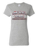 Ladies Job Well Done World Champion New England Football Sports DT T-Shirt Tee