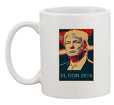 Republican GOP Candidate El Don 2016 Vote President DT Ceramic White Coffee Mug