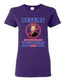 Ladies Defeat Crooked Hillary Vote Trump 2016 President Election DT T-Shirt Tee