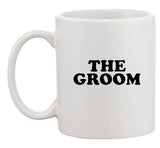 The Groom Groomsman Bride Wedding Marriage Party Funny Ceramic White Coffee Mug