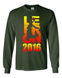 Long Sleeve New 2016 Lebron 23 Cleveland King MVP Sports Basketball Fan DT