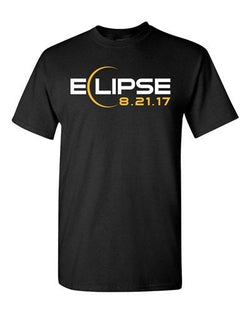 Eclipse Solar Moon 08.21.17 August Sun Astrology Funny DT Adult T-Shirt Tee