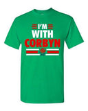 I'm With Corbyn Politician Campaign Support DT Adult T-Shirt Tee
