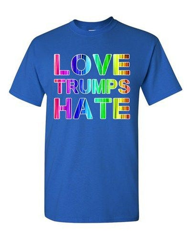 Love Trumps Hate For President 2016 Election Campaign DT Adult T-Shirt Tee