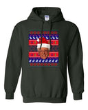 Bernie Sanders Bern Election Reindeer Ugly Christmas Funny DT Sweatshirt Hoodie