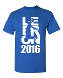 2016 Lebron Cleveland 23 MVP Basketball Ball Sports Fan DT Adult T-Shirts Tee