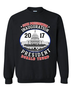 58th Presidential Inauguration Day President Donald Trump DT Crewneck Sweatshirt
