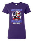 Ladies Thank You President Barack Obama 44th President USA Flag DT T-Shirt Tee
