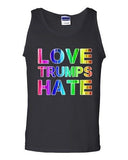 Love Trumps Hate For President 2016 Election Campaign DT Adult Tank Top