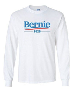 Long Sleeve Adult T-Shirt Bernie 2020 For President Election Campaign DT