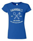 Junior Hannibals Family Restaurant Love To Have You For Dinner DT T-Shirt Tee