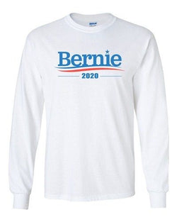 Long Sleeve Adult T-Shirt Bernie 2020 For President Election Campaign DT