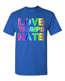 Love Trumps Hate For President 2016 Election Campaign DT Adult T-Shirt Tee