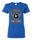 Ladies I May Live In US But My Story Begins In Indian Native DT T-Shirt Tee