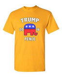 Trump Pence 2016 Republican President USA 2016 Political DT Adult T-Shirt Tee