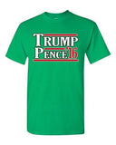 Trump Pence 2016 Vote Support Campaign Election America USA DT Adult T-Shirt Tee