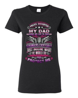 Ladies Hate Cops? The Next Time You Need Help Call A Crackhead DT T-Shirt Tee