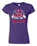 Junior My Favorite People Call Me Grandma Grandmother DT Funny T-Shirt Tee