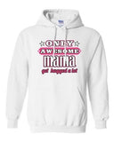 Only Awesome Mama Get Hugged A Lot Mother Mom Mommy Gift Funny Sweatshirt Hoodie