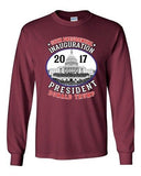 Long Sleeve 58th Presidential Inauguration Day President Trump Adult T-Shirt  DT