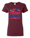 Ladies TP Trump Pence 2016 Vote for President USA Election (A) DT T-Shirt Tee