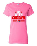 Ladies I'm With Corbyn Politician Campaign Support DT T-Shirt Tee