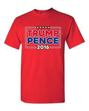 Trump Pence 2016 Vote USA America Campaign Election (B) DT Adult T-Shirt Tee