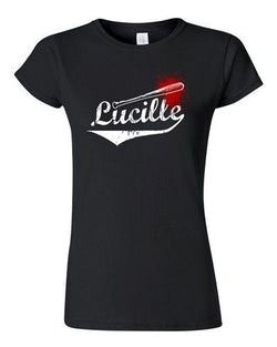 Junior Lucille Bat Blood Zombie Comics TV Parody DT T-Shirt Tee