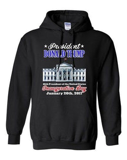 Donald Trump White House Inauguration Day 45th President DT Sweatshirt Hoodie