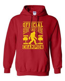 Official Hide And Seek Champion Sasquatch Big Foot Yeti Funny Sweatshirt Hoodie