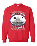 58th Presidential Inauguration Day President Donald Trump DT Crewneck Sweatshirt